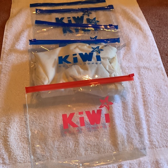 Saint Tropez Kiwi Envelope Style Toiletry Pouches - Picture 7 of 7